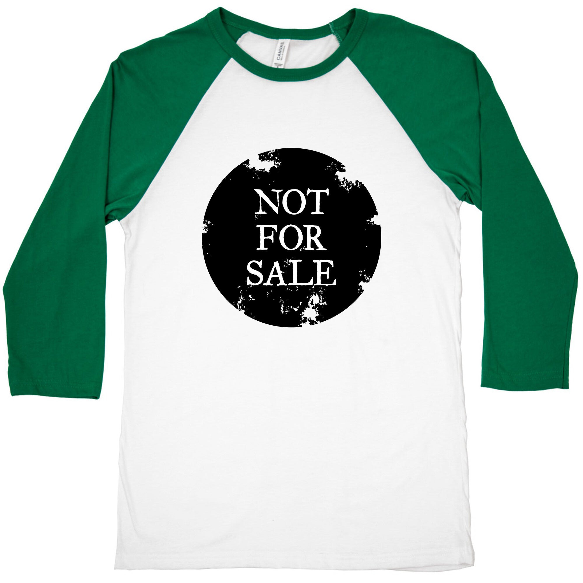 Not For Sale Baseball Tee